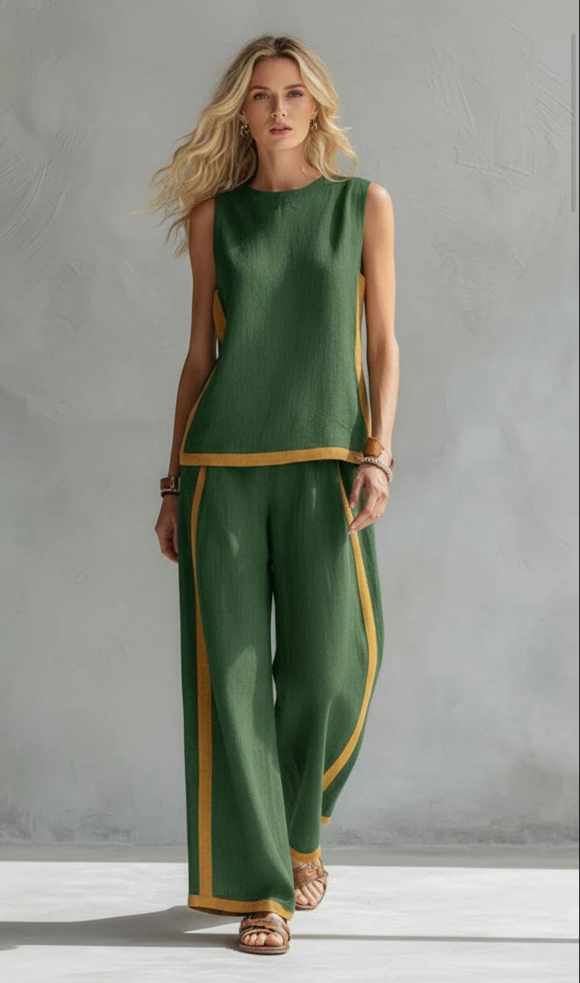 Selinay - Ensemble coordonné deux pièces décontracté-chic