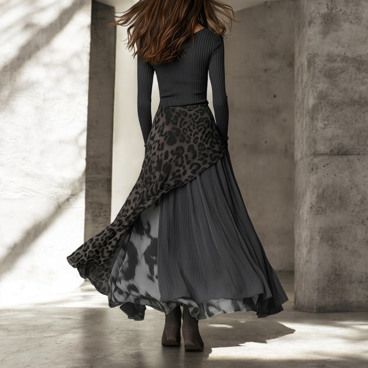 Galina - Robe longue légère