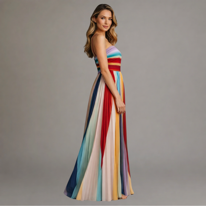 Alvera - Robe longue au toucher doux