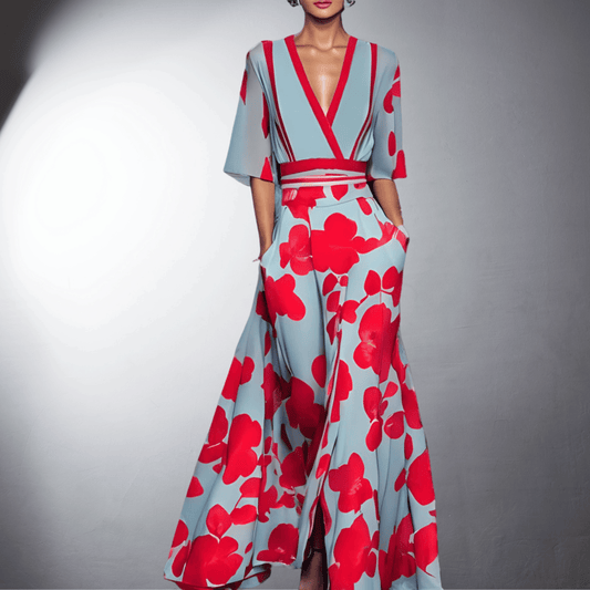 Arlave - Robe haut de gamme à manches