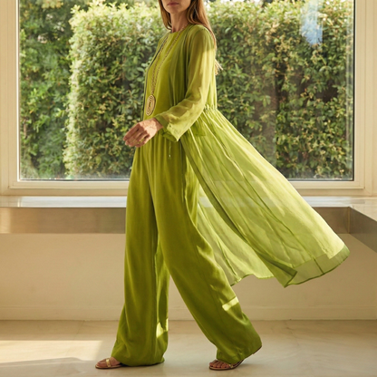 Elyria - Ensemble coordonné 3 pièces avec cardigan au toucher doux