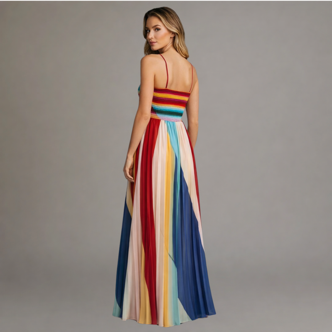 Alvera - Robe longue au toucher doux