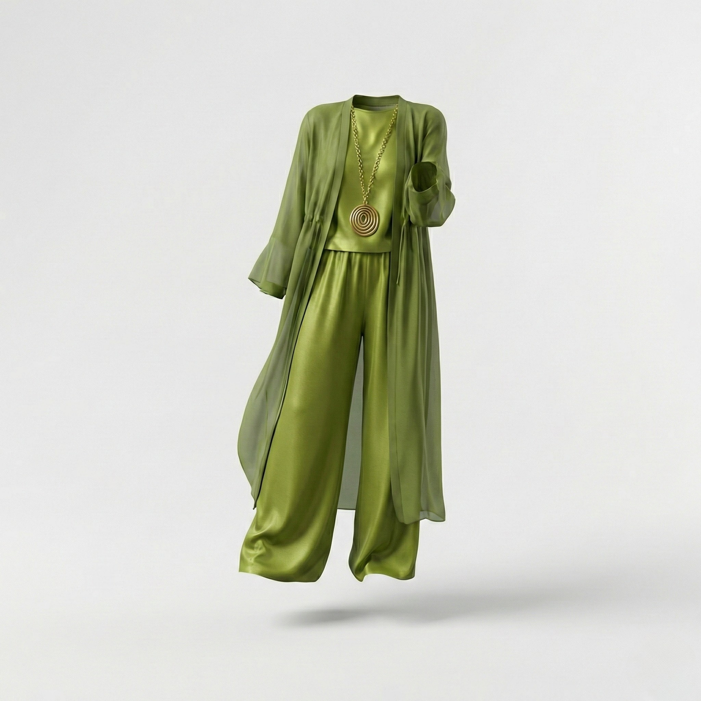 Elyria - Ensemble coordonné 3 pièces avec cardigan au toucher doux