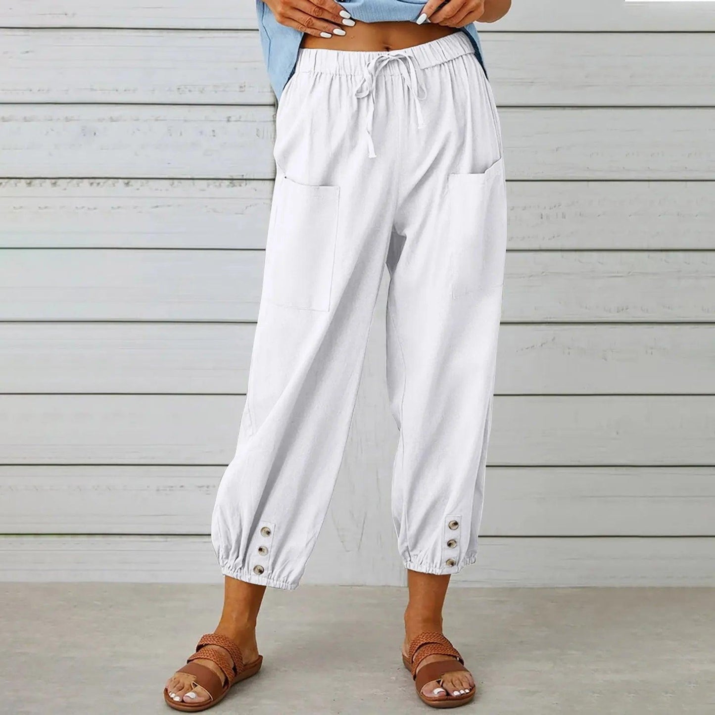 Zayrina - Pantalon jogger décontracté