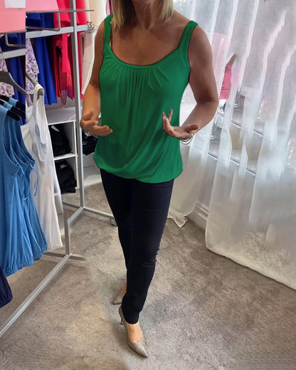 Corina - Débardeur col en U toucher doux