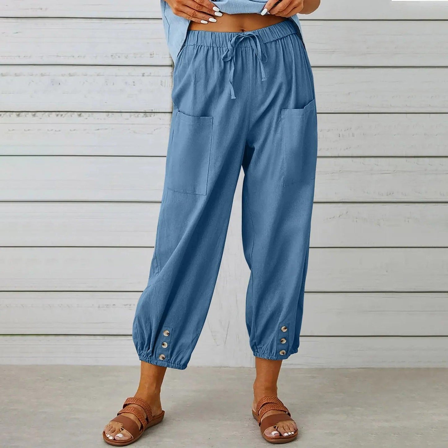Zayrina - Pantalon jogger décontracté