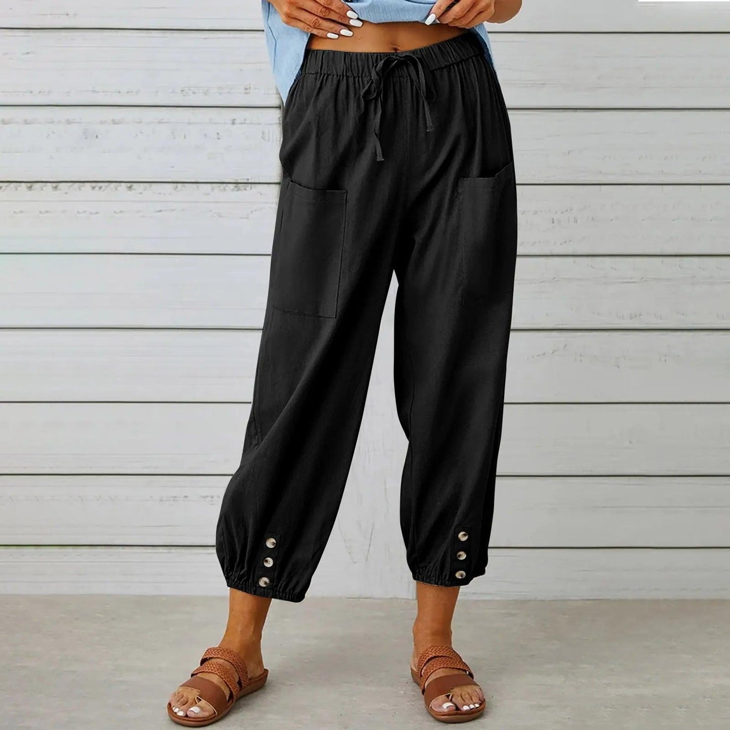Zayrina - Pantalon jogger décontracté