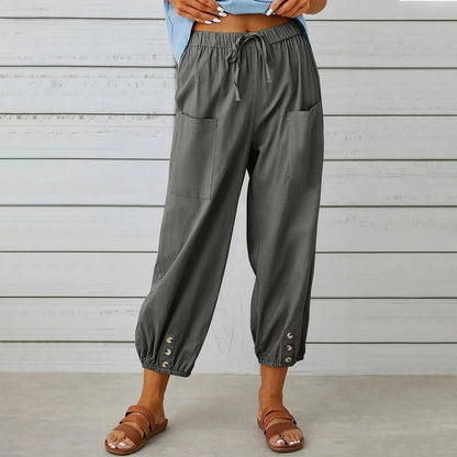 Zayrina - Pantalon jogger décontracté