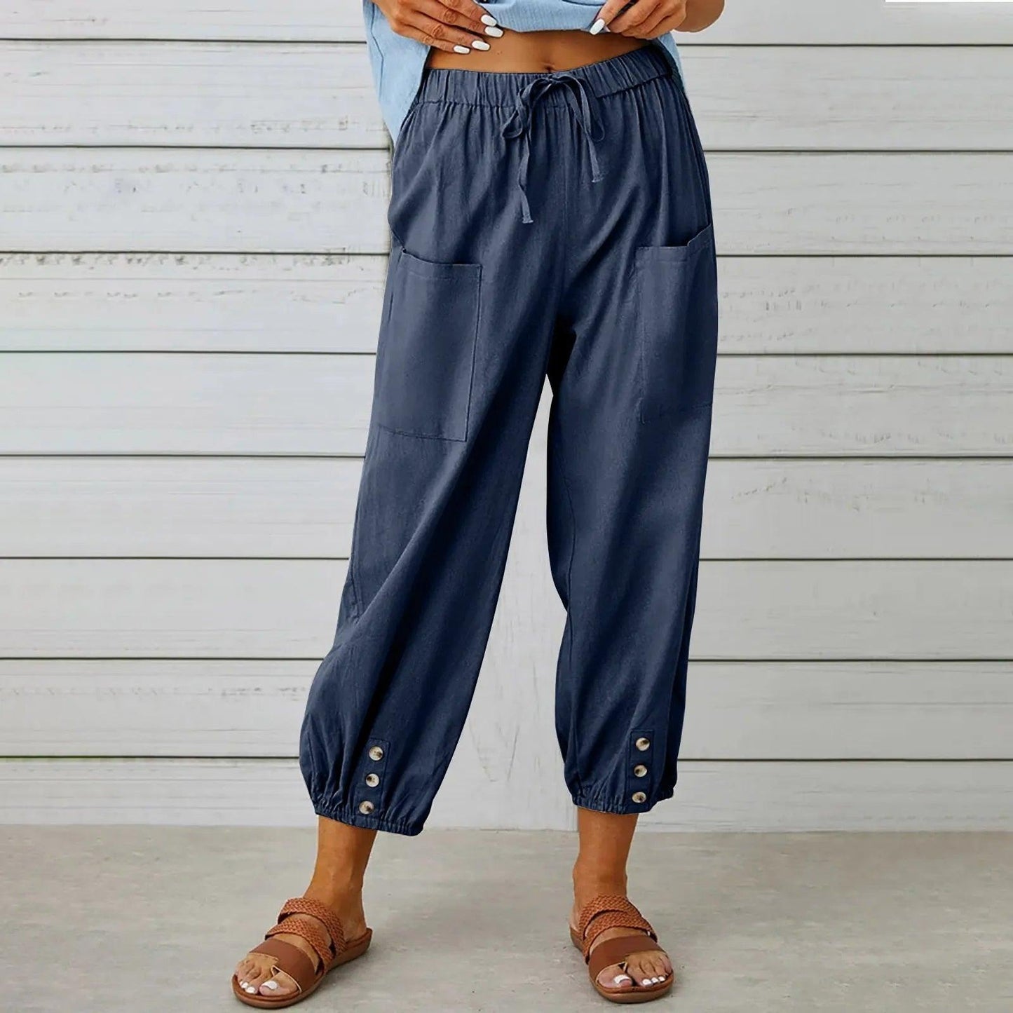 Zayrina - Pantalon jogger décontracté