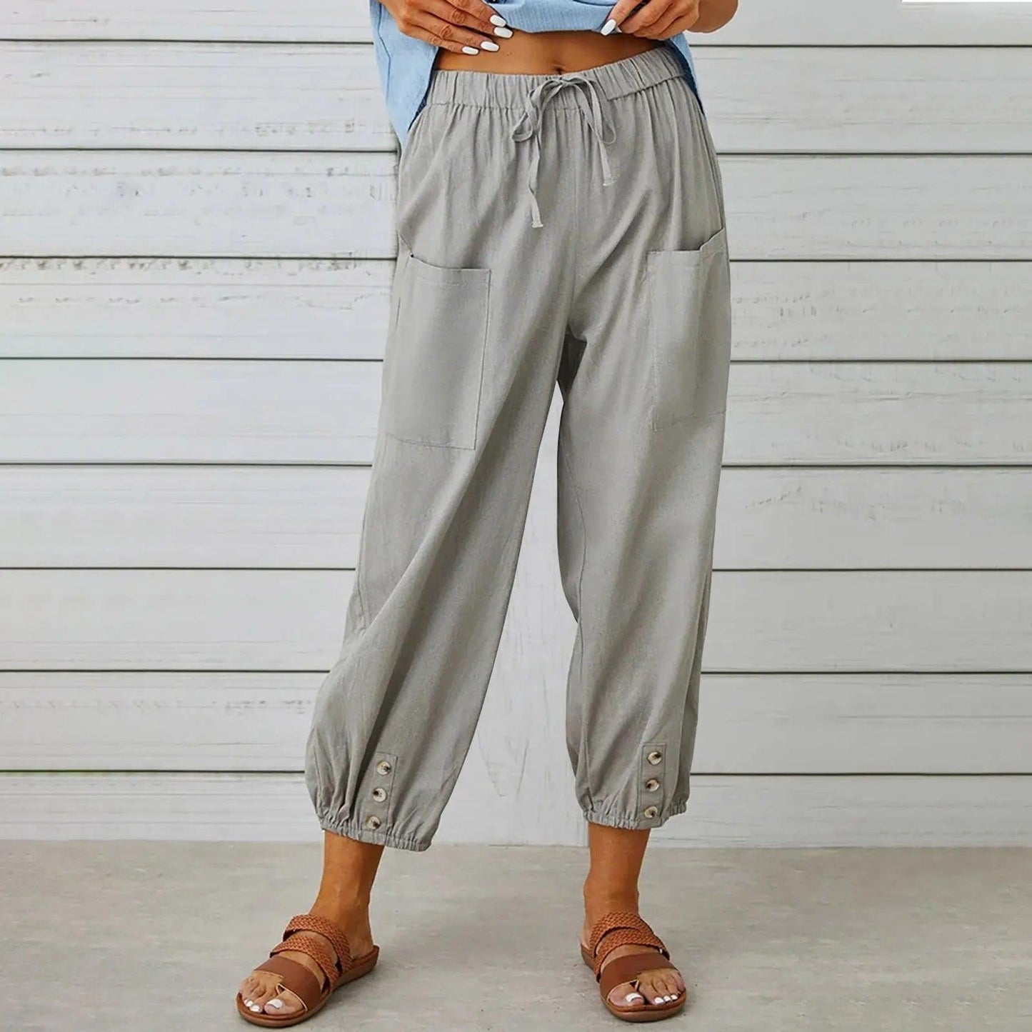 Zayrina - Pantalon jogger décontracté