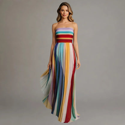 Alvera - Robe longue au toucher doux